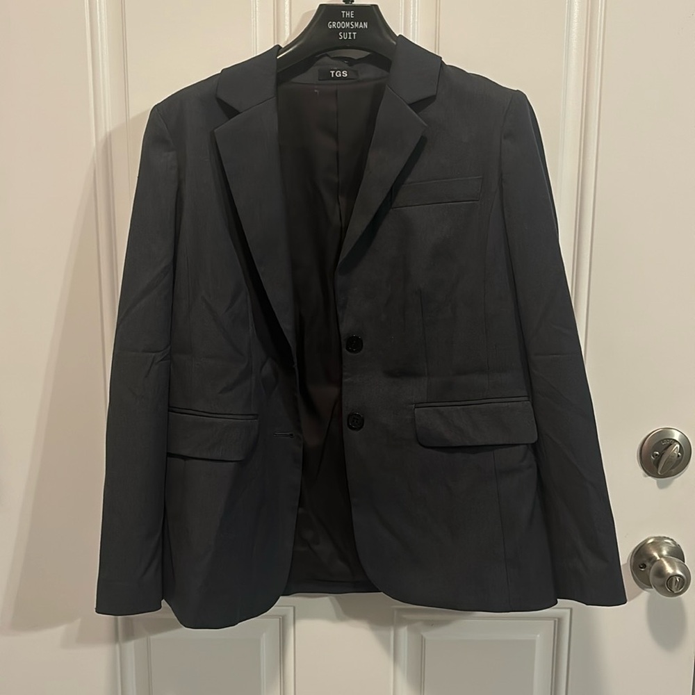 The Groomsman Suit Charcoal Gray